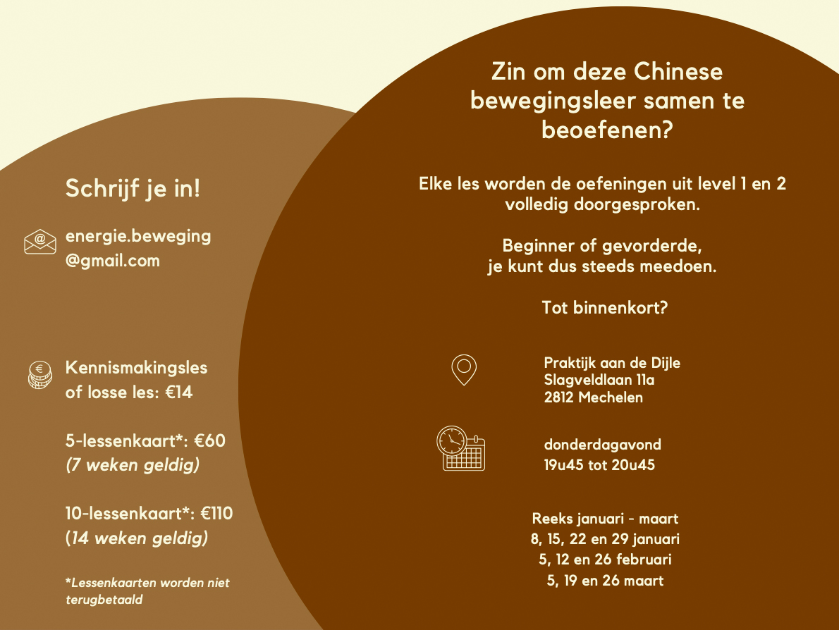 Zhineng Qigong Groepslessen