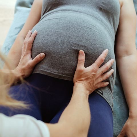 Osteopathie voor de zwangere vrouw