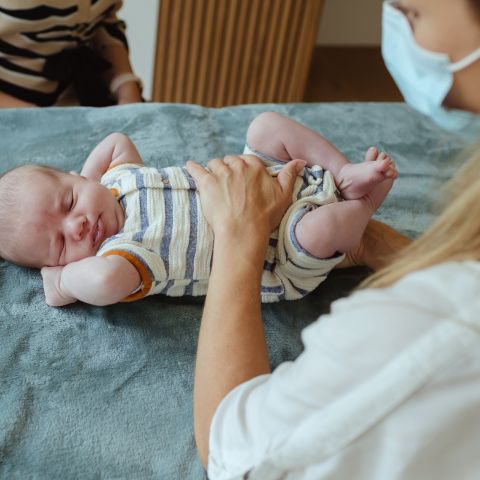 osteopathie bij baby's